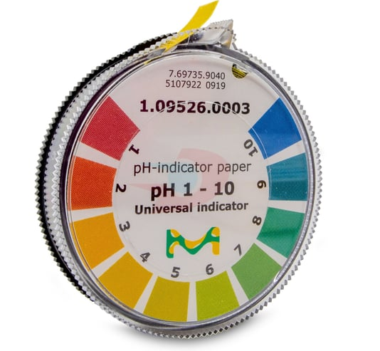 Ph-indicator Paper Universal indicator Ph 1-10 including Colour Scale