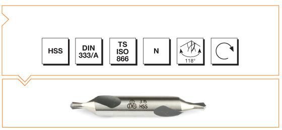 Makina Takım B00010010630 HSS DIN 333/A R Punta Matkabı 6.3 mm