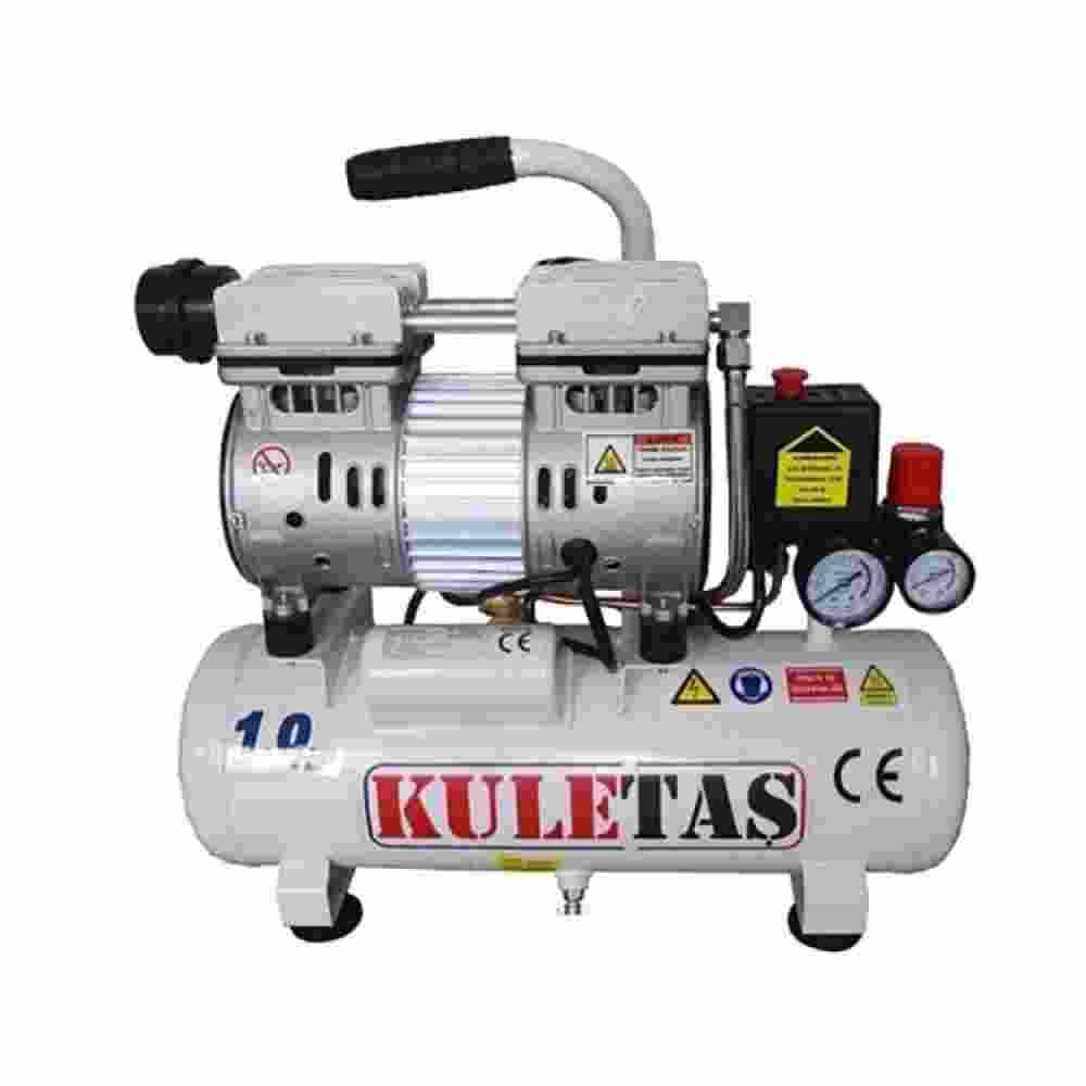 Kuletaş 8 bar 1 HP 9 LT Yağsız ve Sessiz Kompresör