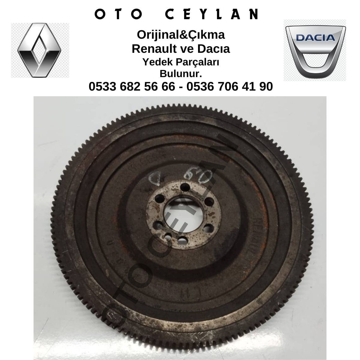 123115669R 123107186R Clıo IV Volant 0.9 TCE 136 DİŞ Çıkma Orijinal