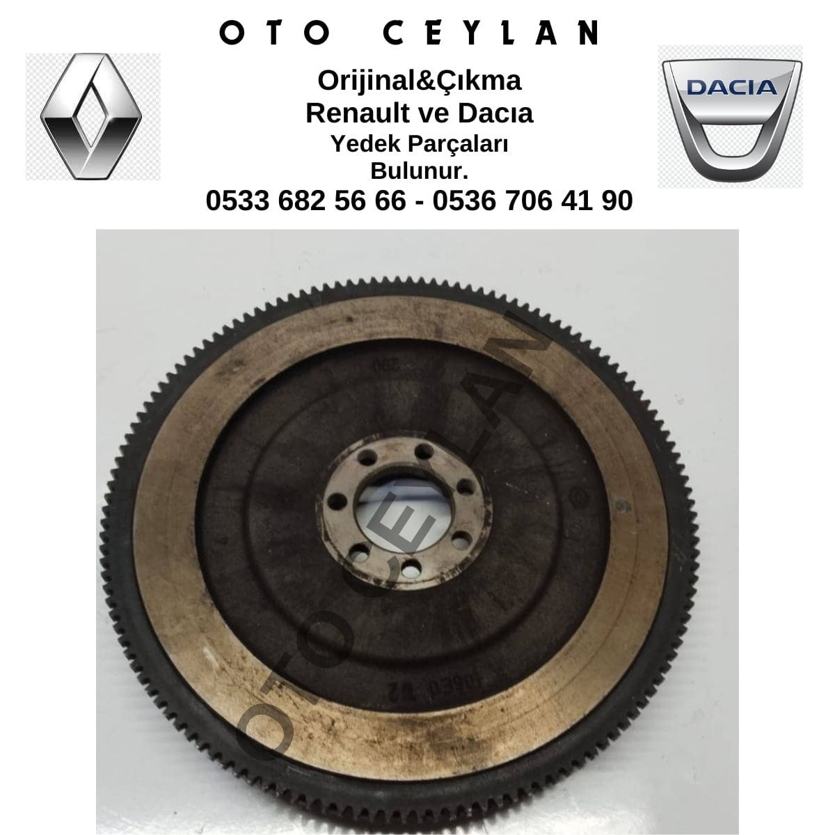 8200214391 Clıo 4 Volant Çıkma Orijinal 133 diş
