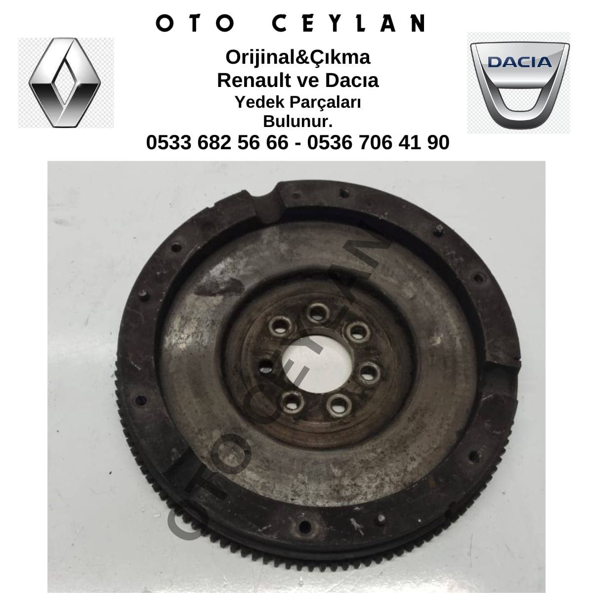 8200441363 Kangoo Volant 1.9 F8Q 121 diş Çıkma Orijinal