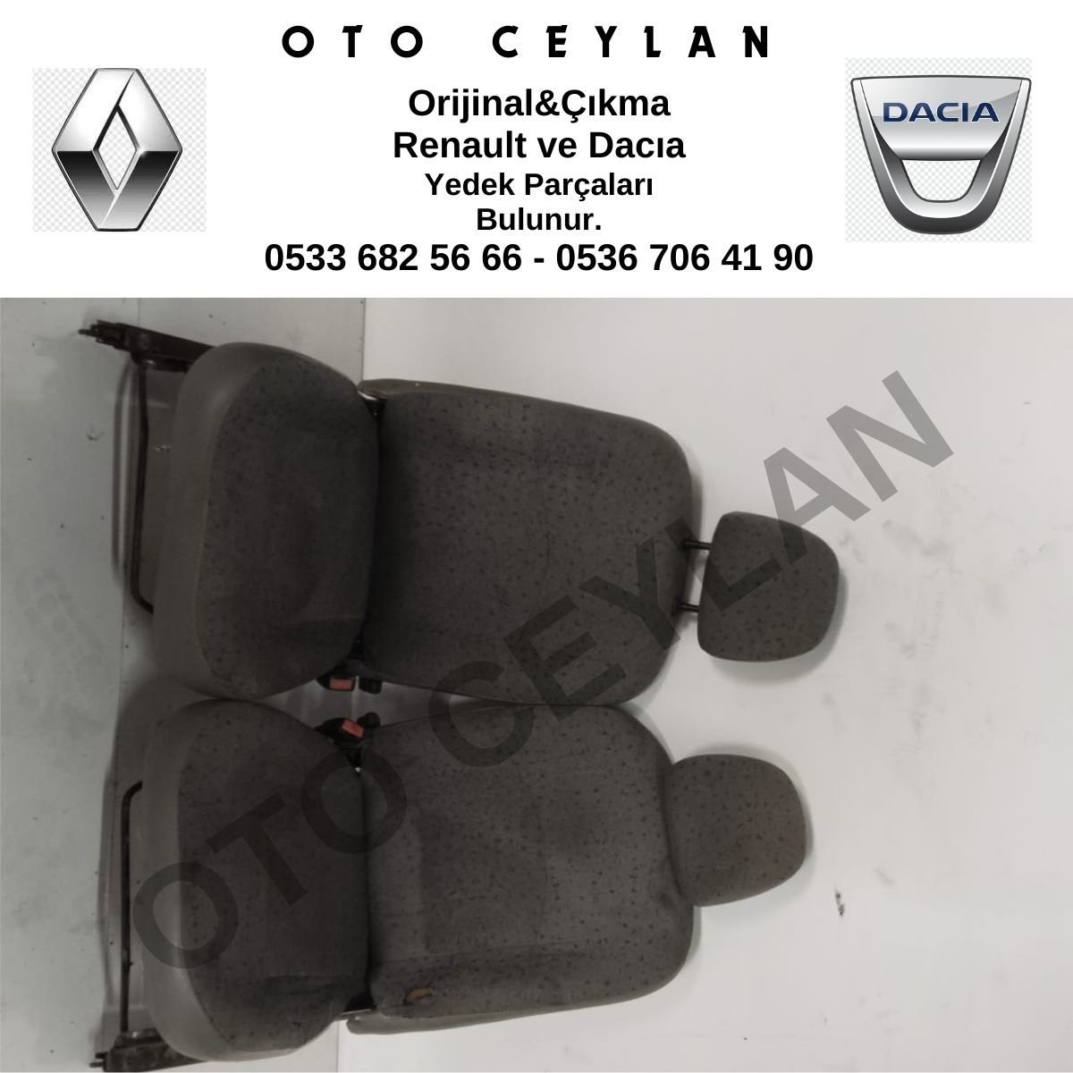 Kangoo Ön Koltuk Takım Orijinal Çıkma