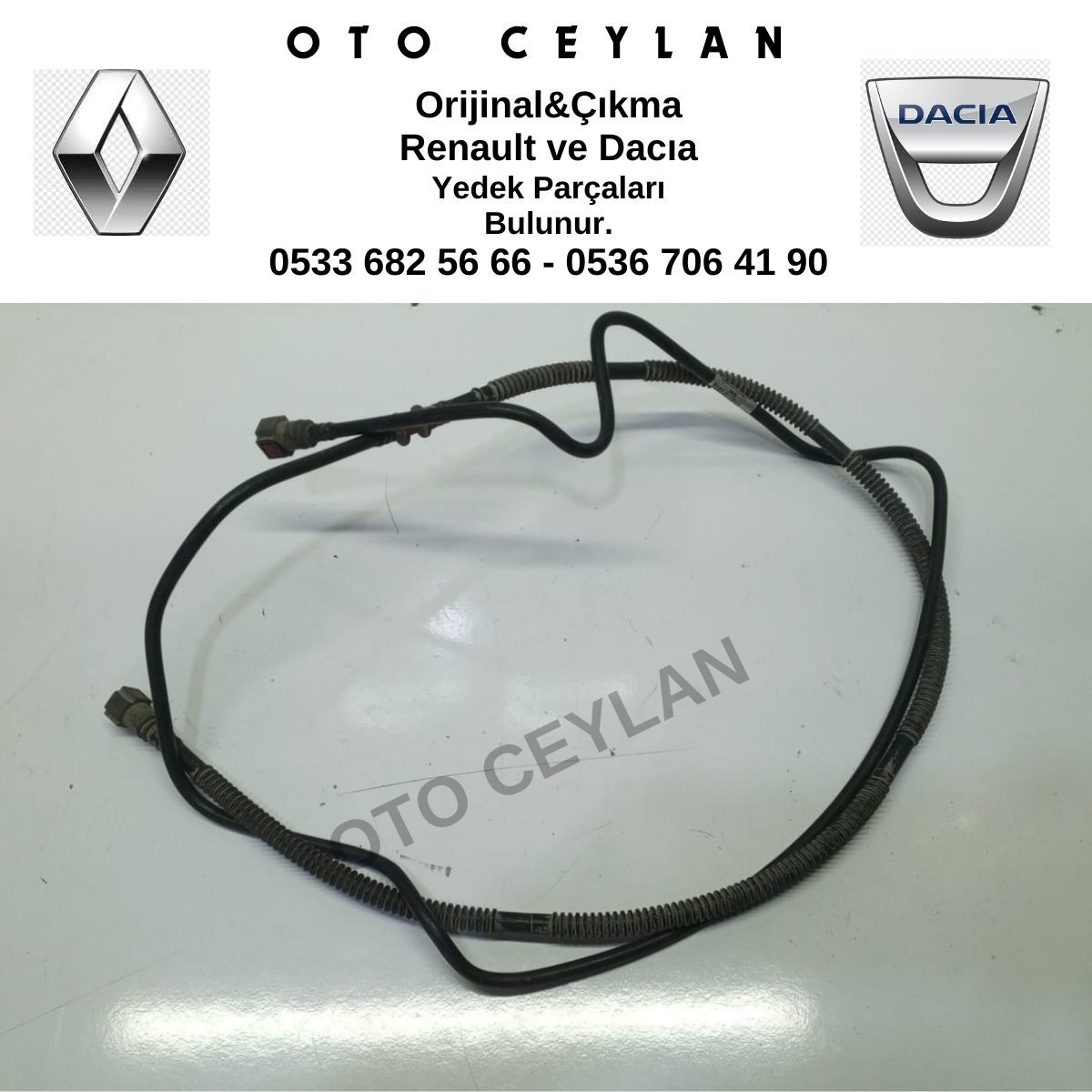 175109773R Fluence Yakıt Dönüş Hortumu Orijinal Çıkma