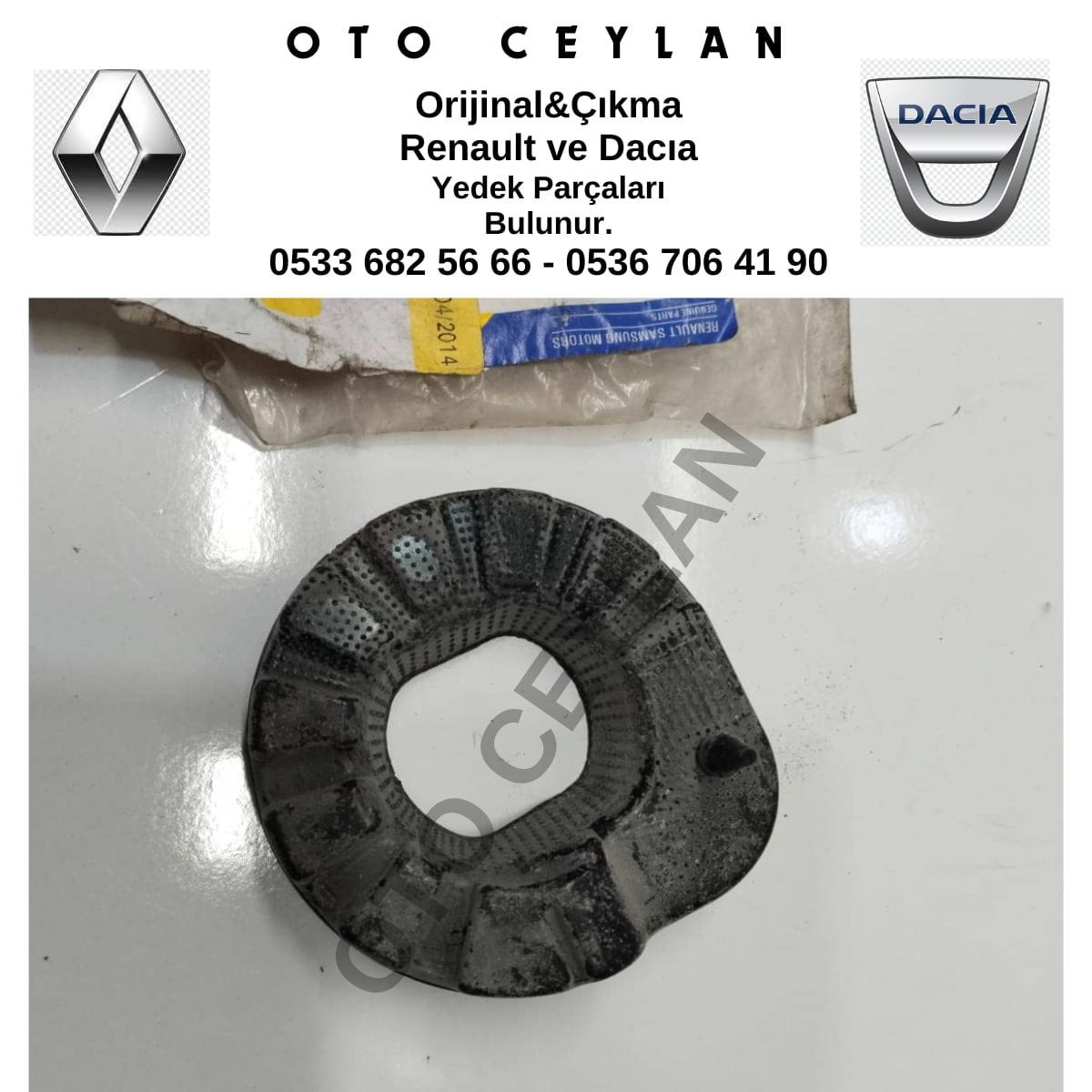 55032JY00A Koleos Arka Helezon Alt Lastiği Çıkma Orijinal
