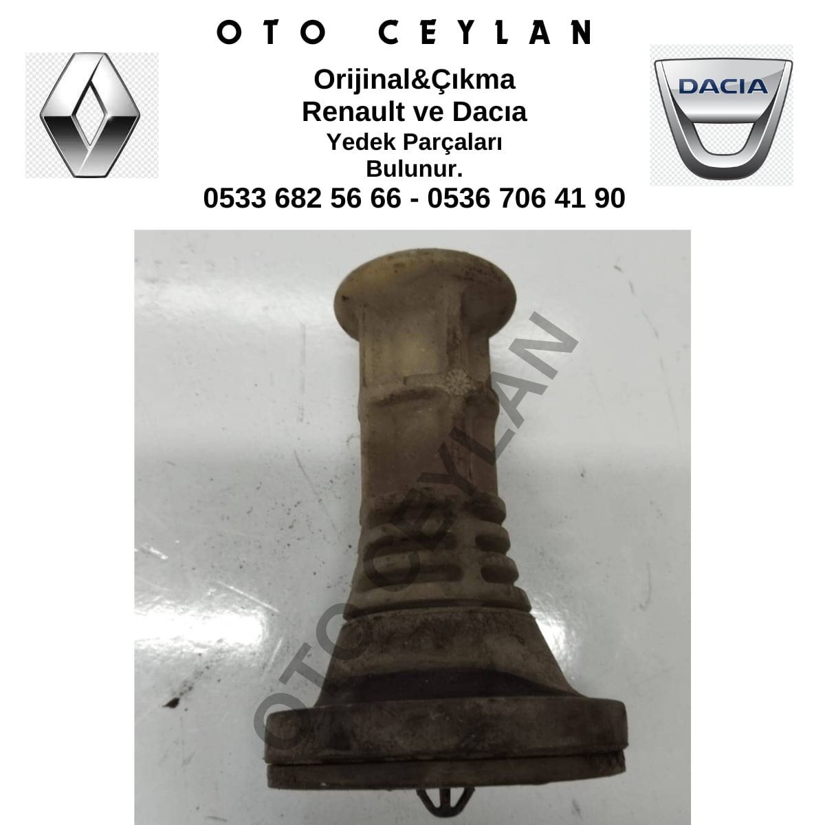 555220010R Megan 3 Fluence Arka Helezon Süspansiyon Üst Takozu Çıkma