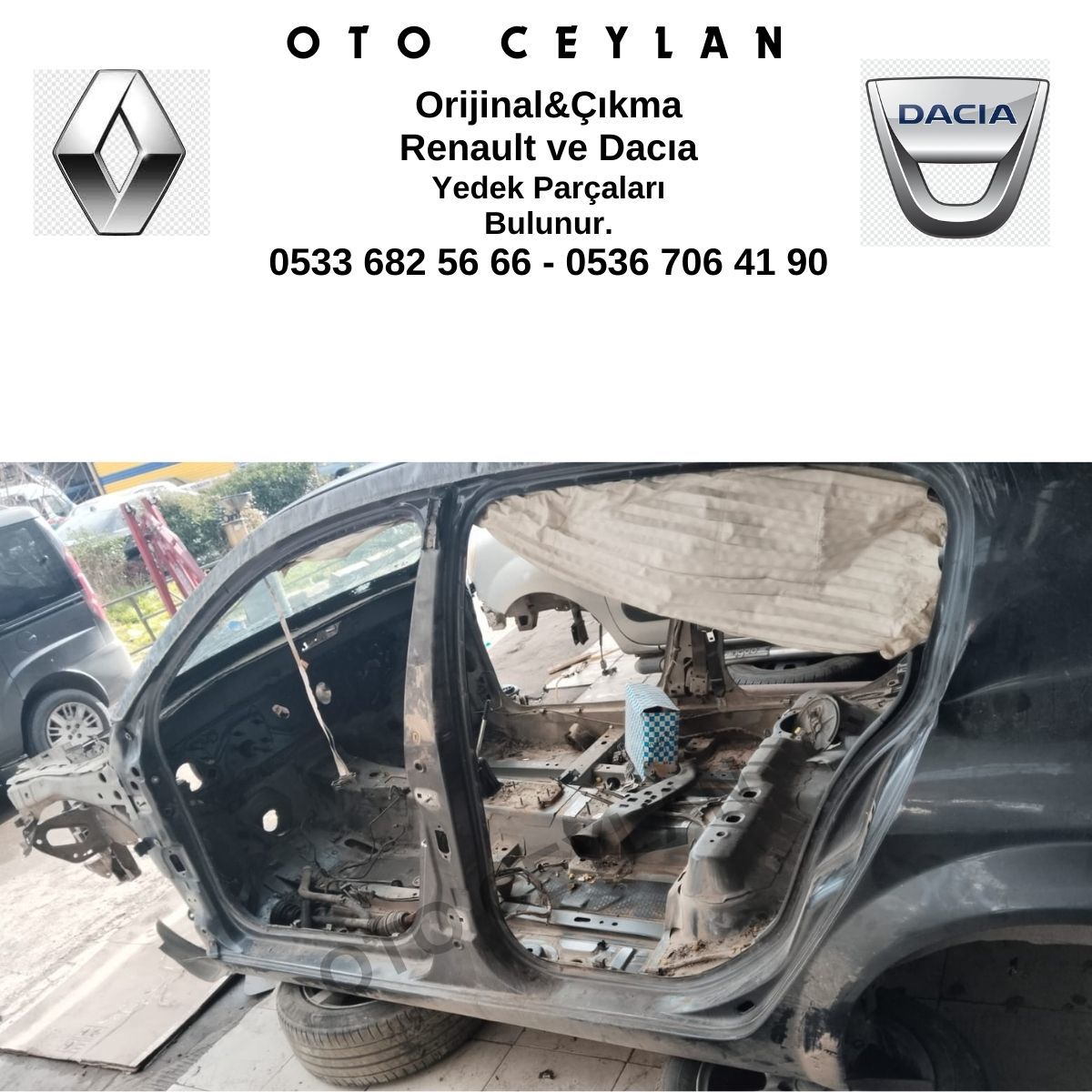 Megane 2 Sol Marşbiyel Orijinal