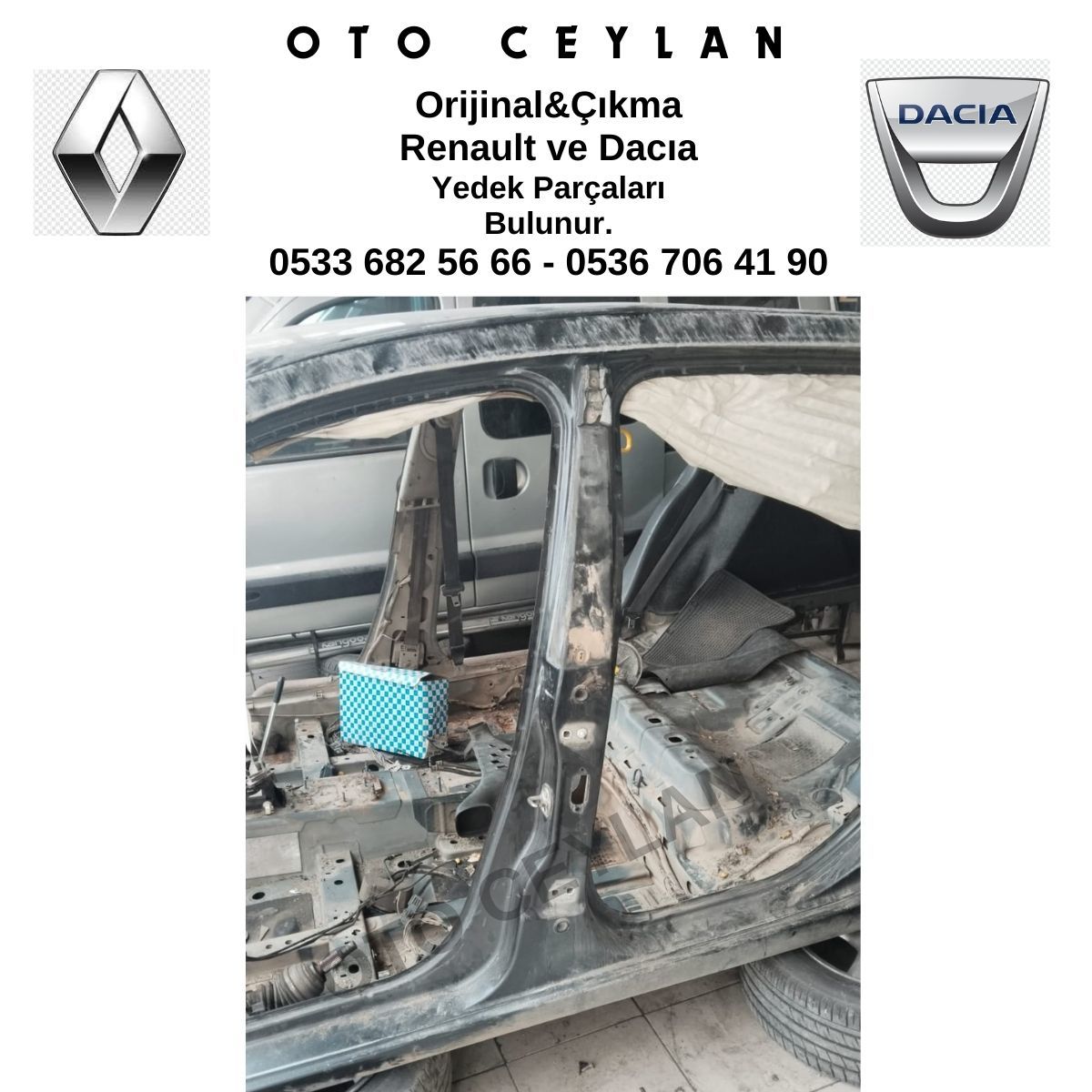 Megane 2 Orta Direk Orijinal Çıkma