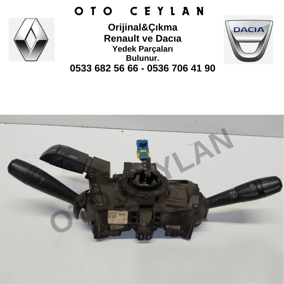 681728631R Symbol Dokker Logan 2015 Direksiyon Airbag Sargısı Zembereği Orijinal Çıkma
