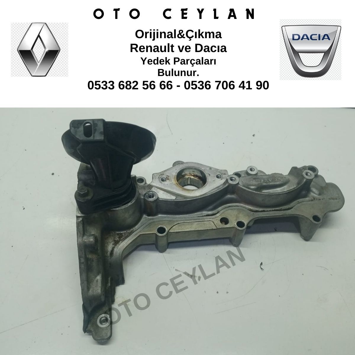 132653854R Duster 1.3 Tce H5H Silindir Kapağı Orijinal Çıkma