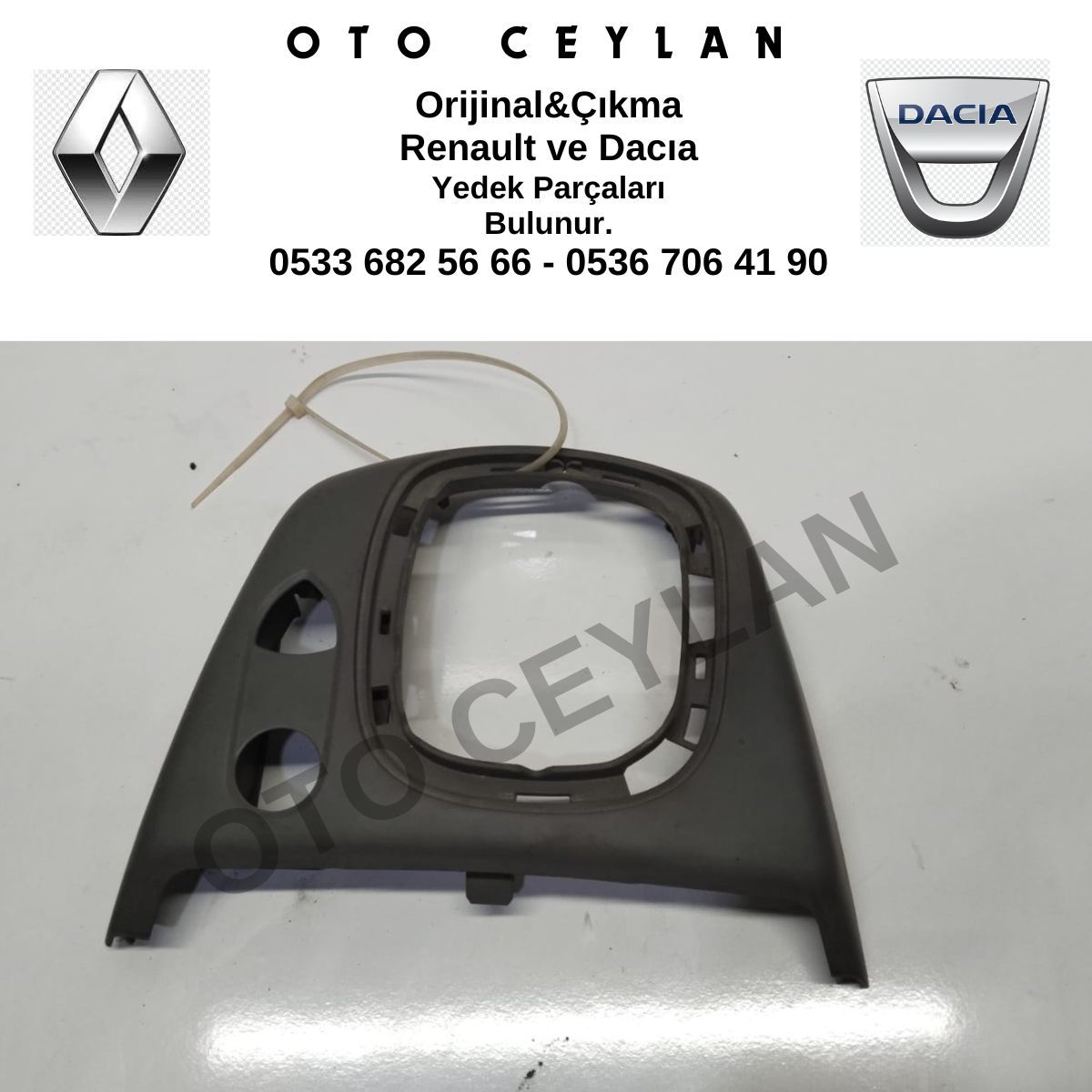8200231906 Scenic 2 Vites Konsol Çerçevesi JM Orijinal Çıkma
