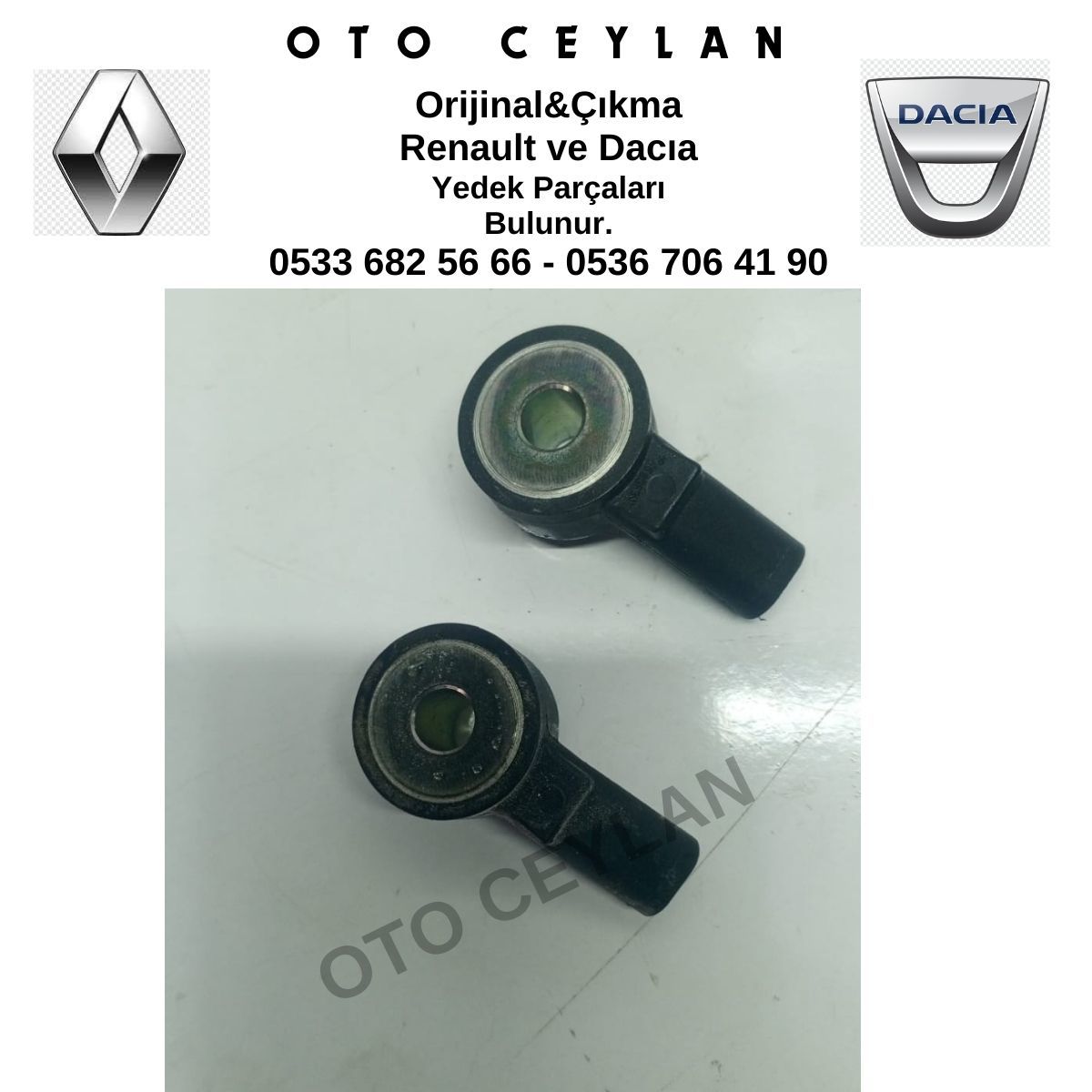220608897R Duster XJD Kadjar 1.3 Tce H5H Darbe Vuruntu Sensörü Orijinal Çıkma