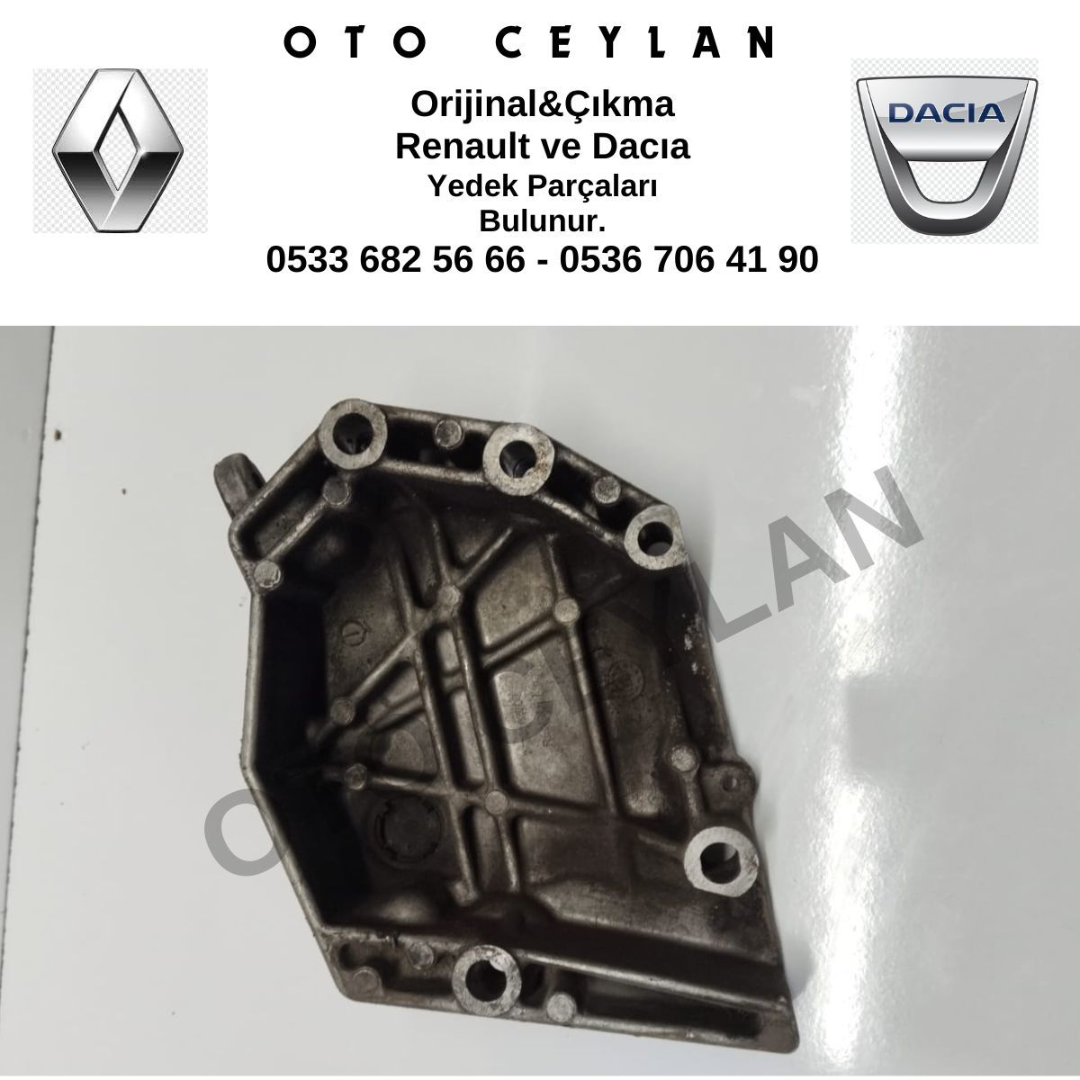 7700869508 Clio Kango Symbol Motor Ön Kapak Orijinal Çıkma