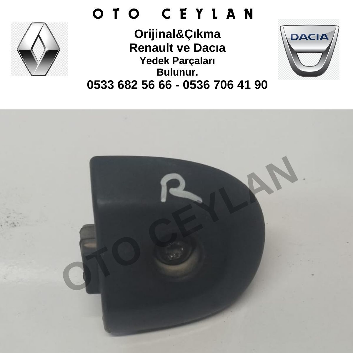 8200245243 Kango 1 Sağ Yan Kapı Kızak Takozu Orijinal Çıkma