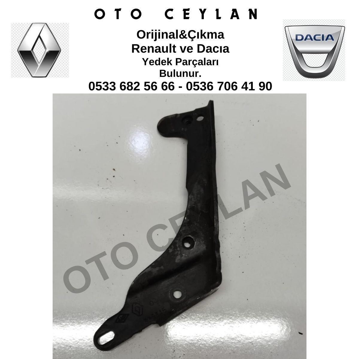 8200375345 Kango Hava Filtresi Braketi Orijinal Çıkma