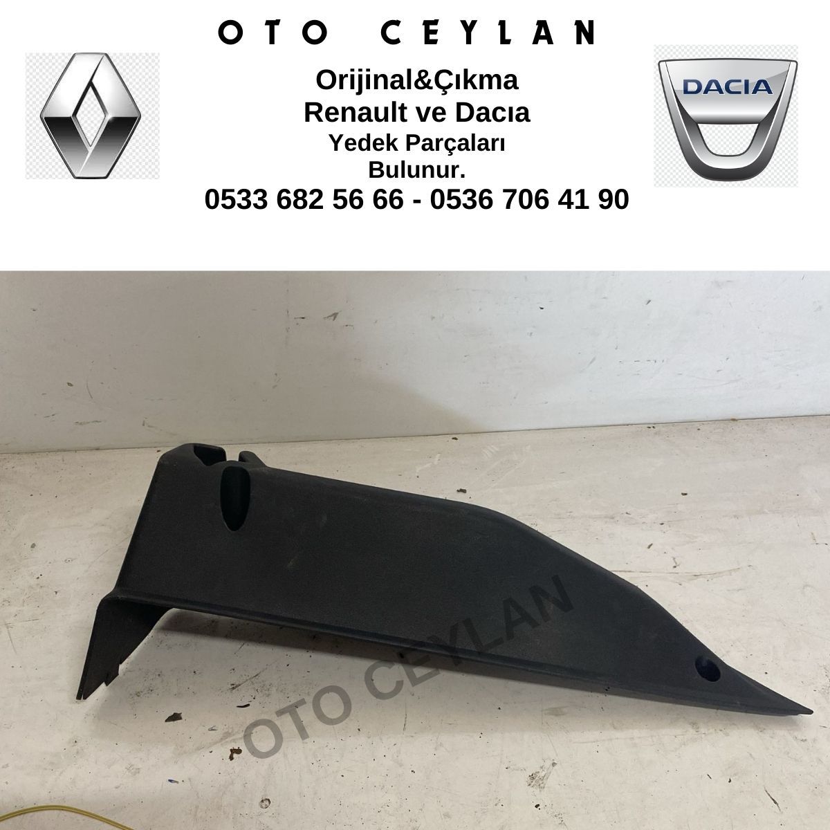 799120021R Megane 3 Bagaj Rafı Sağ Yan Orijinal Çıkma