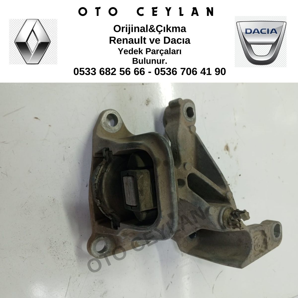 Megane 3 Fluence 1.6 16V K4M Sağ Motor Takozu Kulağı Orijinal Çıkma