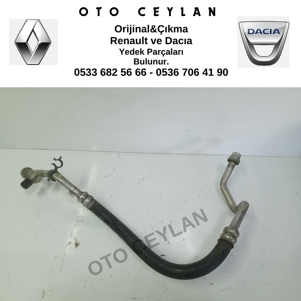 924540018R Megane 3 Klima Kompresörü Hortumu Orijinal Çıkma