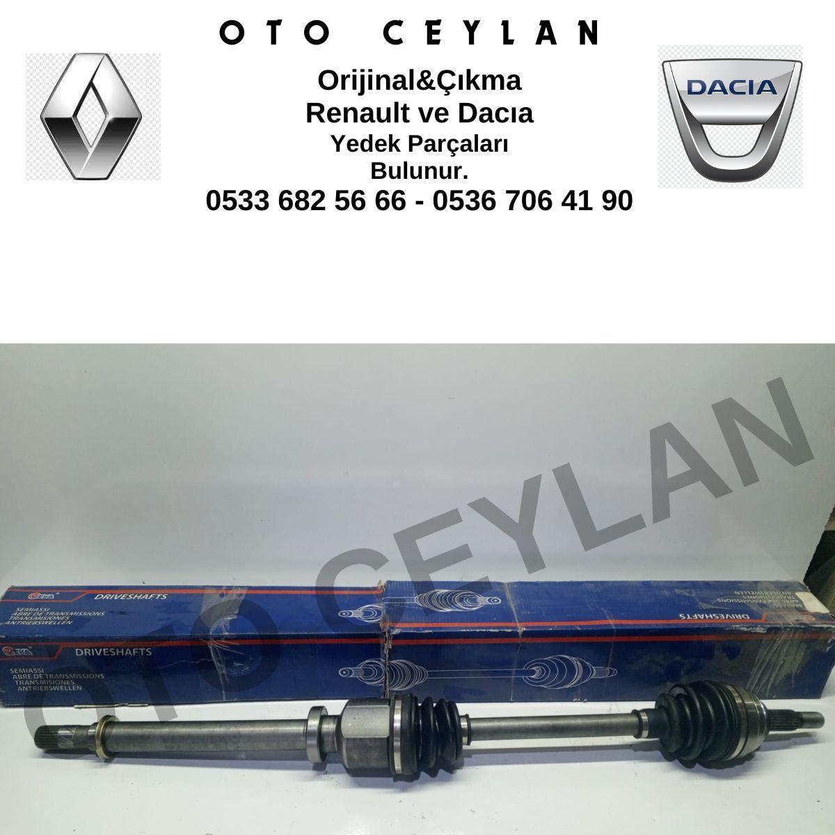 VEKA RN-8078 Clio 3 HB Logan 1 Sandero 1 Komple Aks Sağ Ön Sıfır Yerli Üretim