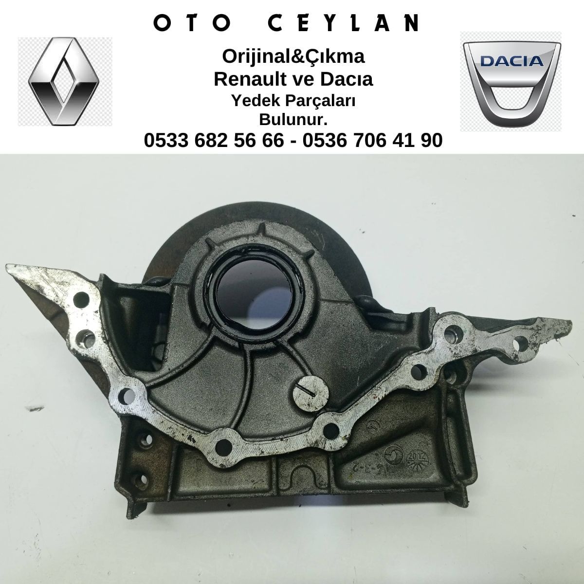8200391938 Megan 3 Krank Ön Kapak Çıkma Orjinal