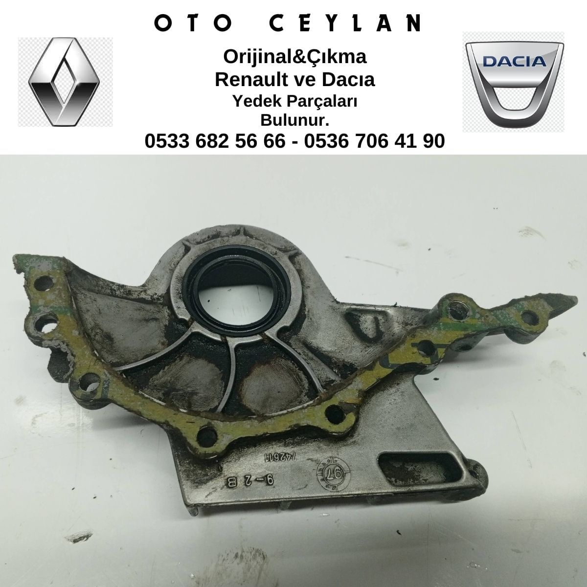 7700736064 R.19 Motor Ön Kapak Çıkma Orjinal