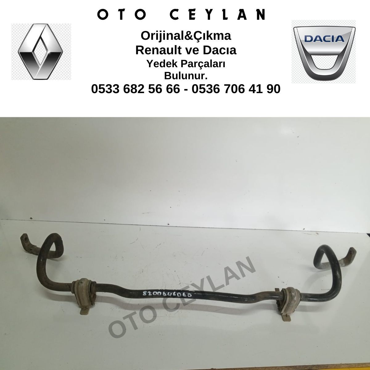8200646060 Megane 2 Viraj Demiri Orijinal Çıkma