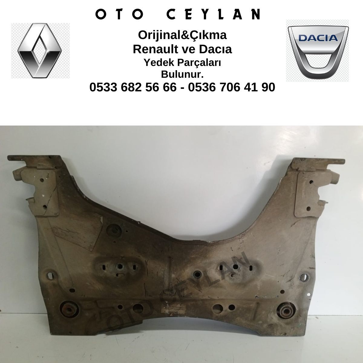 8200742904 Megane 2 Scenic 2 Motor Beşiği Arka Parça Orijinal Çıkma