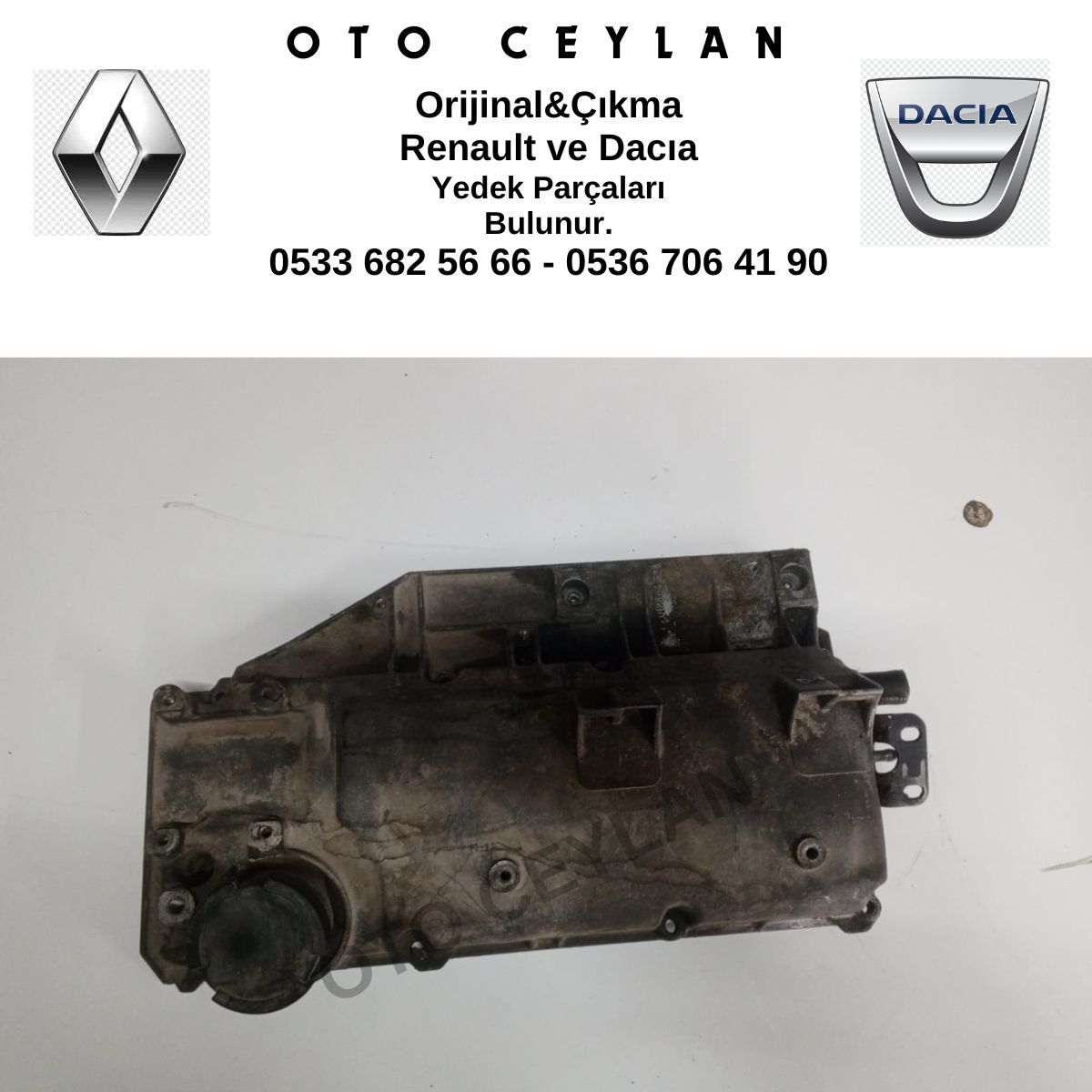 7700864624 Clio Külbütör Kapağı Orijinal Çıkma