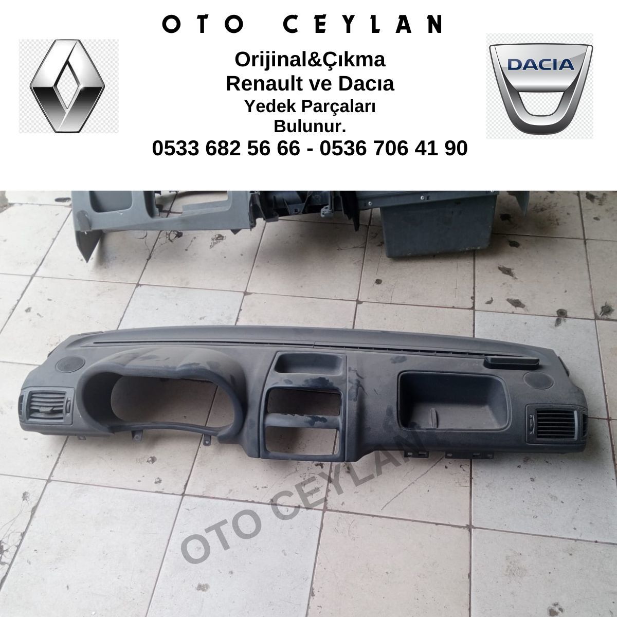 Clio Üst Göğüslük Orijinal Çıkma