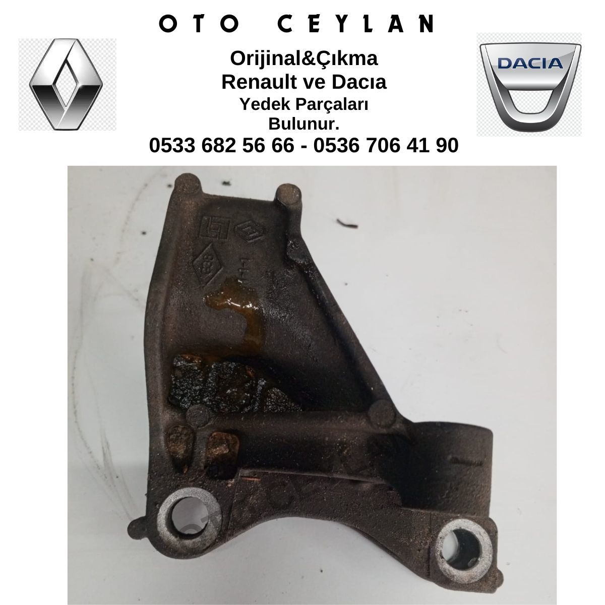 113320979R Megane 4 Talisman Vites Kutusu Bağlantı Takozu Orijinal Çıkma