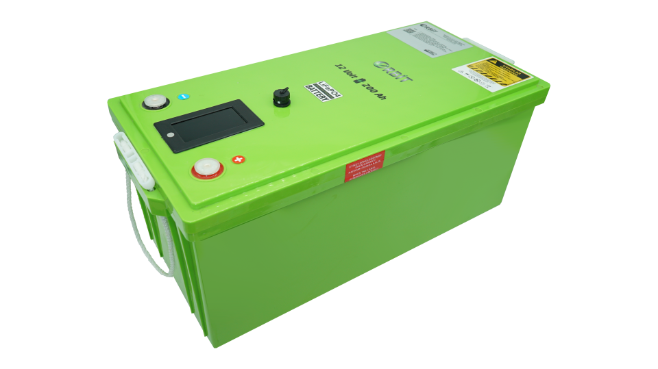 Orbit 12V 200Ah LiFePO4 Lityum Akü - VP Serial