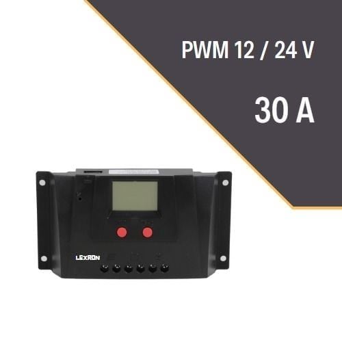 Lexron 30Ah PWM Şarj Kontrol Cihazı