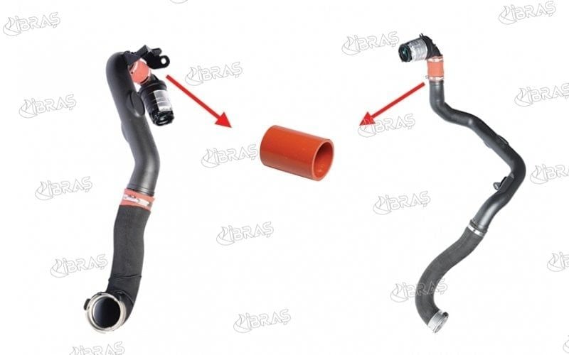 Master 3-III Turbo Borusu Hortumu Küçük Uç 2.3 Dci M9T (2010-2020) 8200730589 -İbraş