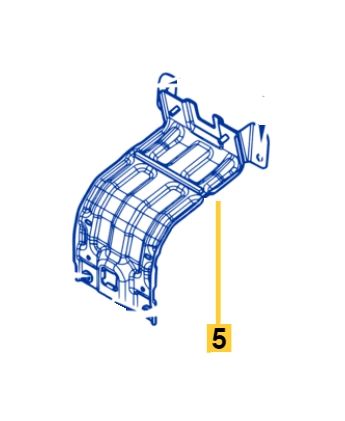 Austral Ön Panel Orta Bağlantı (Traversi) 2022-> 612006340R - Renault Mais