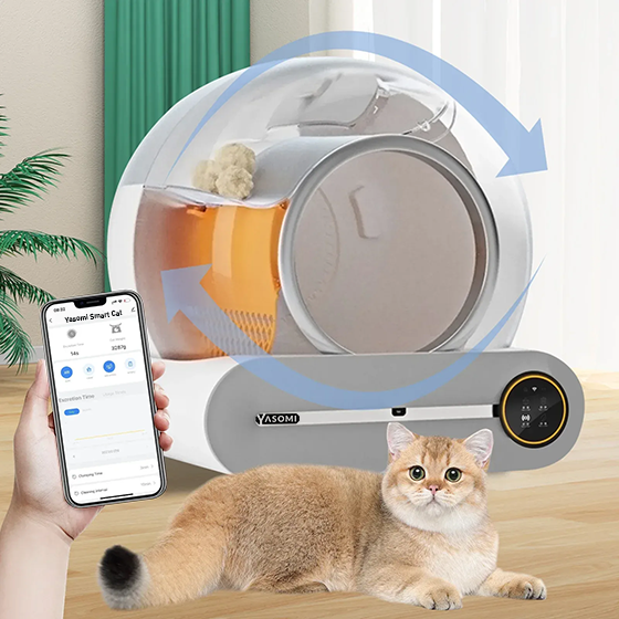 Akıllı Temizlik, Mutlu Kediler: Yasomi Smart Cat Cleaner Kedi Tuvaleti