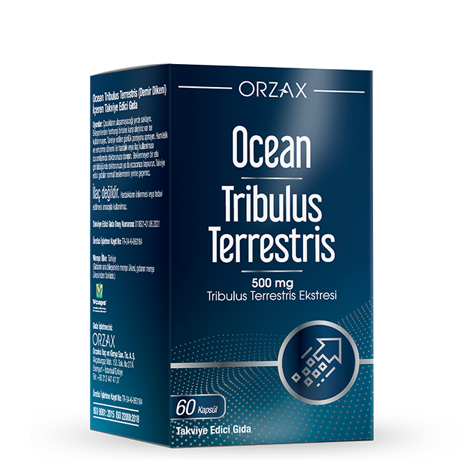 Ocean Tribulus Terrestris 500mg 60 Kapsül - (SKT: 10/2025)