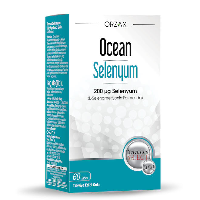 Ocean Selenyum 200 ug 60 Tablet - (SKT: 09/2027)