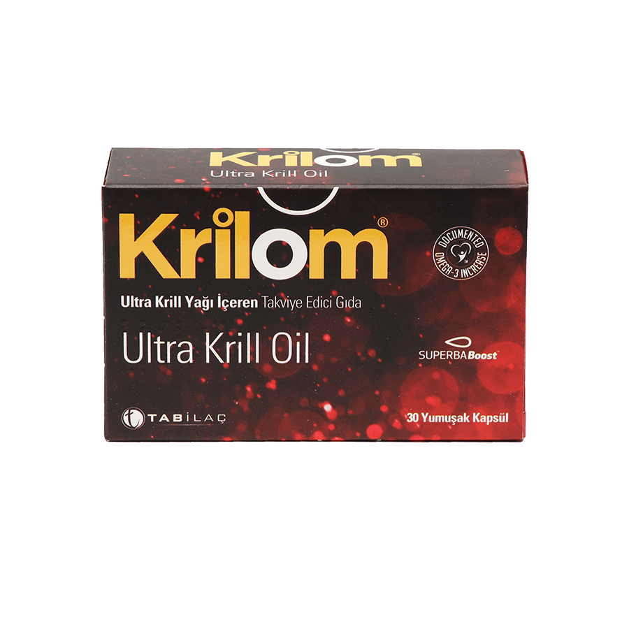 Krilom Ultra Krill Oil 30 Kapsül - (SKT: 03/2027)