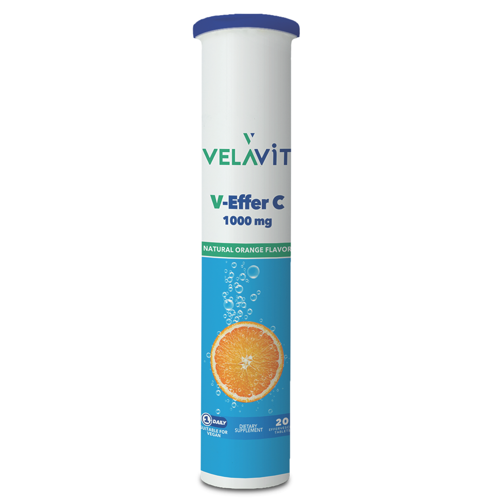 Velavit V-Effer C 1000 mg 20 Efervesan Tablet - (SKT: 10/2027)