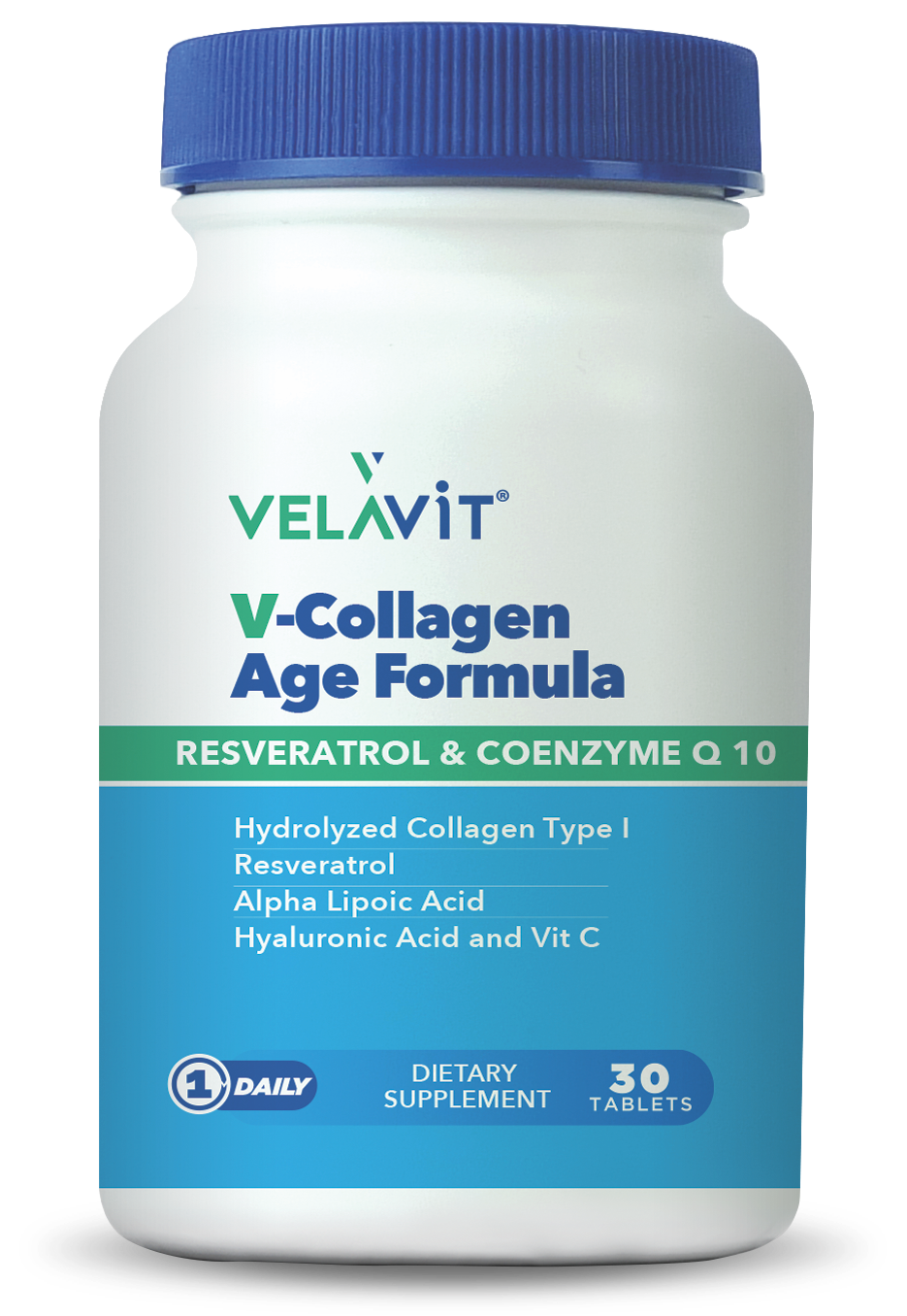 Velavit V-Collagen Age Formula 30 Tablet - (SKT: 08/2026)