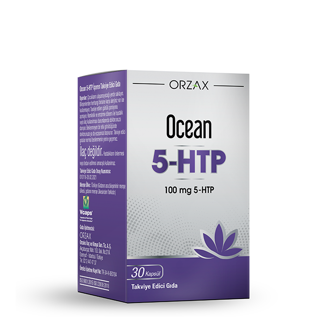 Ocean 5-HTP 100 mg 30 Kapsül - (SKT:01/2026)