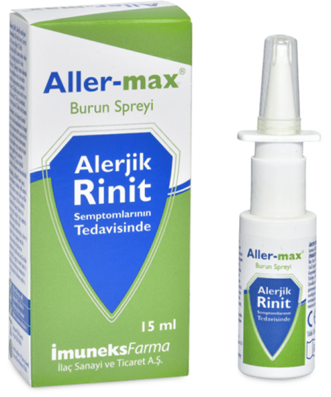 Allermax Burun Spreyi 15 ml - (SKT:10/2025)