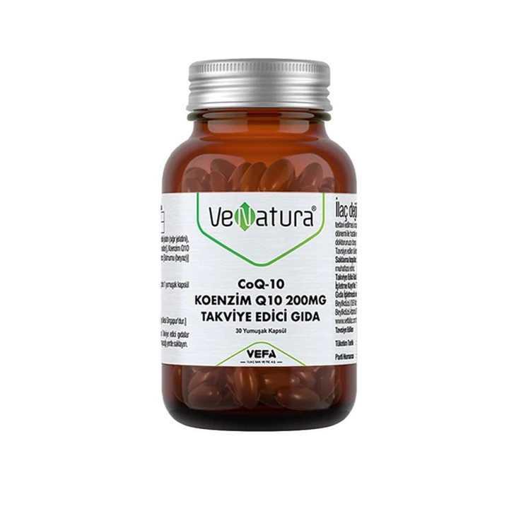 Venatura Koenzim Q10 200 mg 30 Kapsül - (SKT: 12/2027)