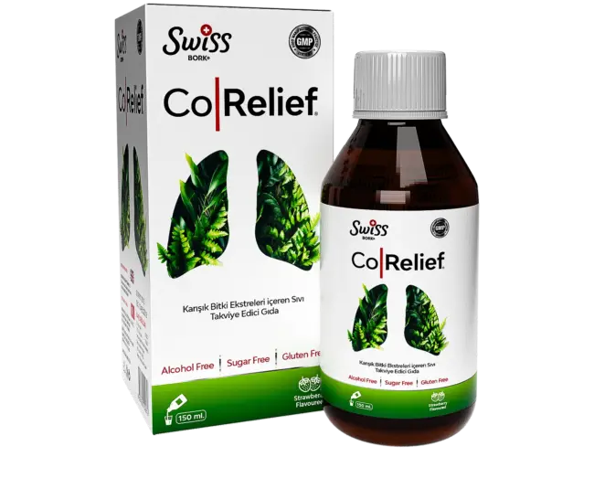 Swiss Bork Co Relief Öksürük Şurubu 150 ml - (SKT: 12/2025)