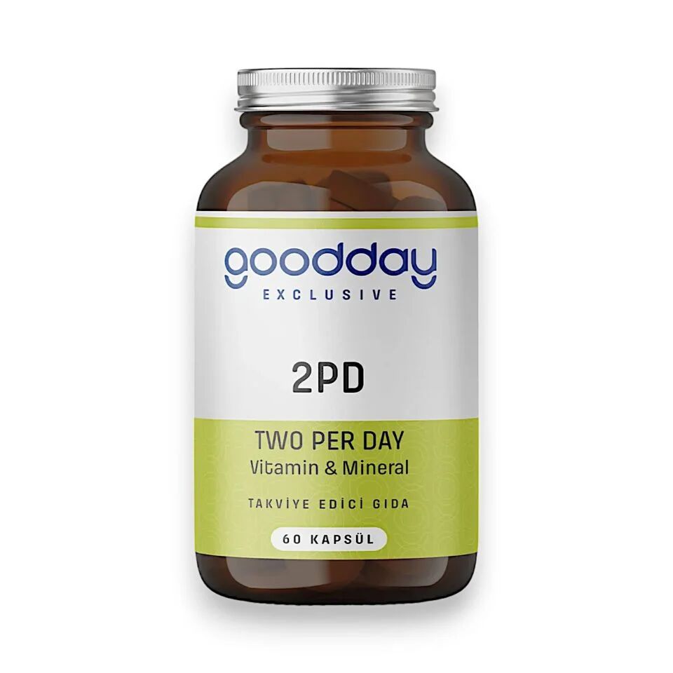 Goodday 2PD Two Per Day 60 Kapsül - (SKT: 01/2028)