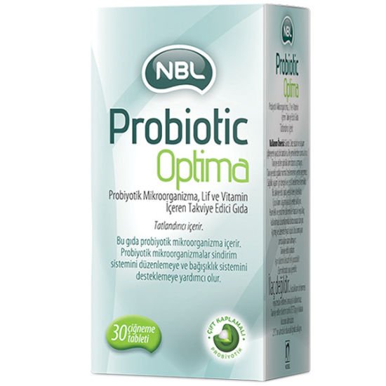 NBL Probiotic Optima 30 Çiğneme Tableti - (SKT: 04/2026)