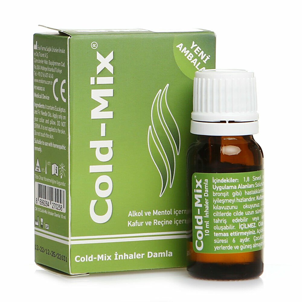 Cold-Mix Inhaler Damla 10 ml - (SKT: 04/2027)