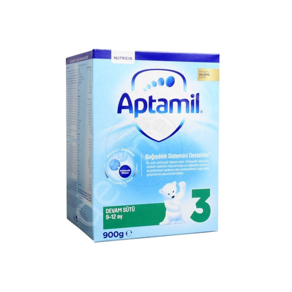 Aptamil Milupa 3 Devam Sütü 9-12 Ay 900 gr - (SKT:08/2025)