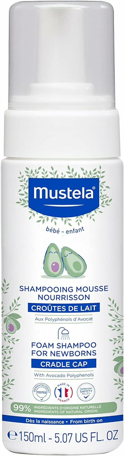 Mustela Yenidoğan Köpük Şampuan 150MLl - (SKT: 09/2025)