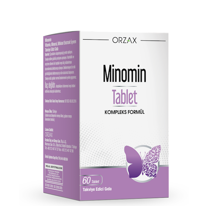Orzax Minomin 60 Tablet - (SKT: 06/2025)